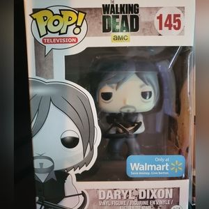 Black and White Daryl Dixon Exclusive Funko Pop Figure